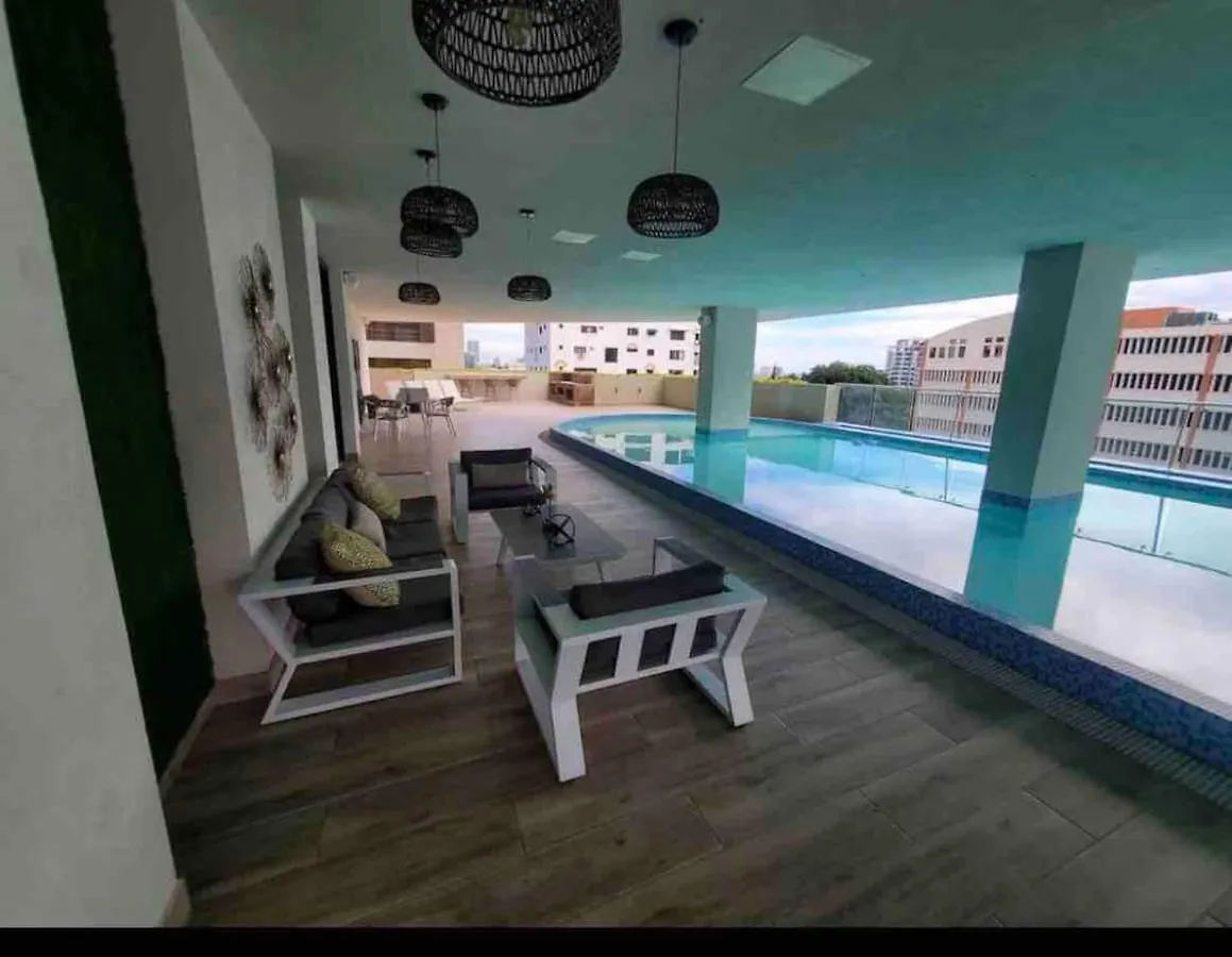 Apartment Vip Deluxe Suite And Tower B7_Pool_Gym_Saune_Wife Santo Domingo Dominican Republic